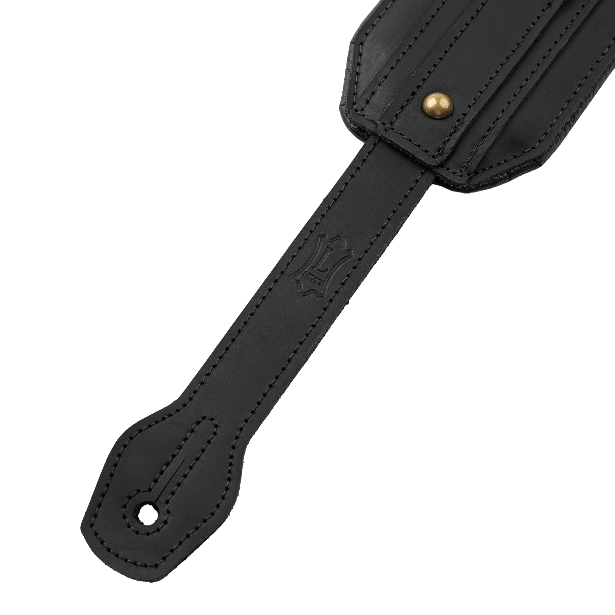 Levy's Leathers Apex Series Gitarrengurt aus echtem Crazy Horse Leder
