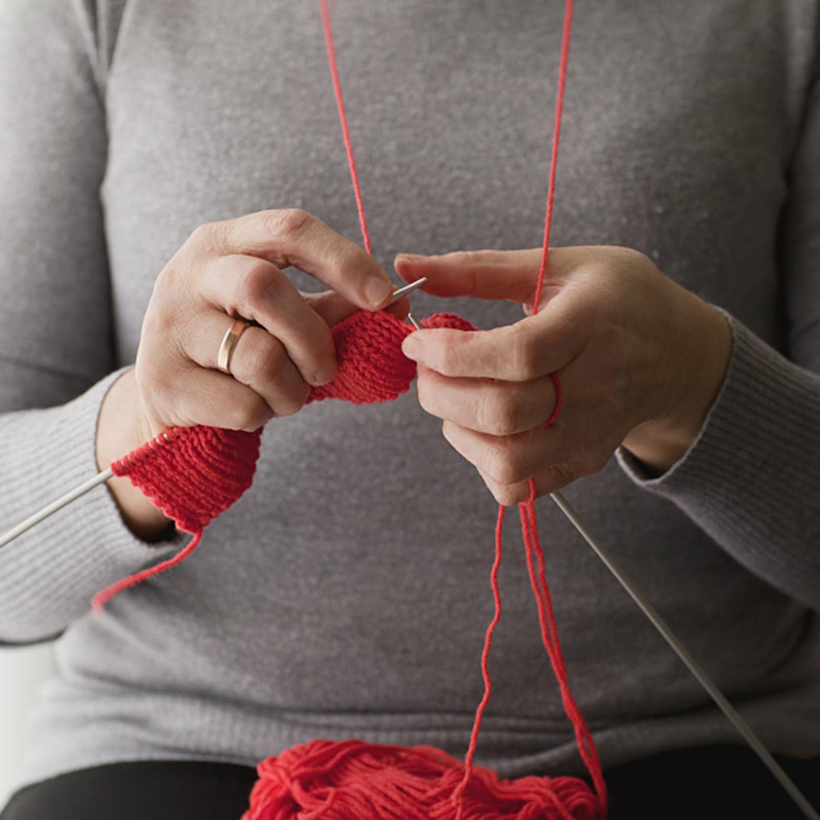 Agujas de tejer para principiantes Suministros para tejer, kit de agujas | Los suministros de tejido para suéter incluyen tijeras, marcadores de costura, ganchillo, reglas y agujas circulares.