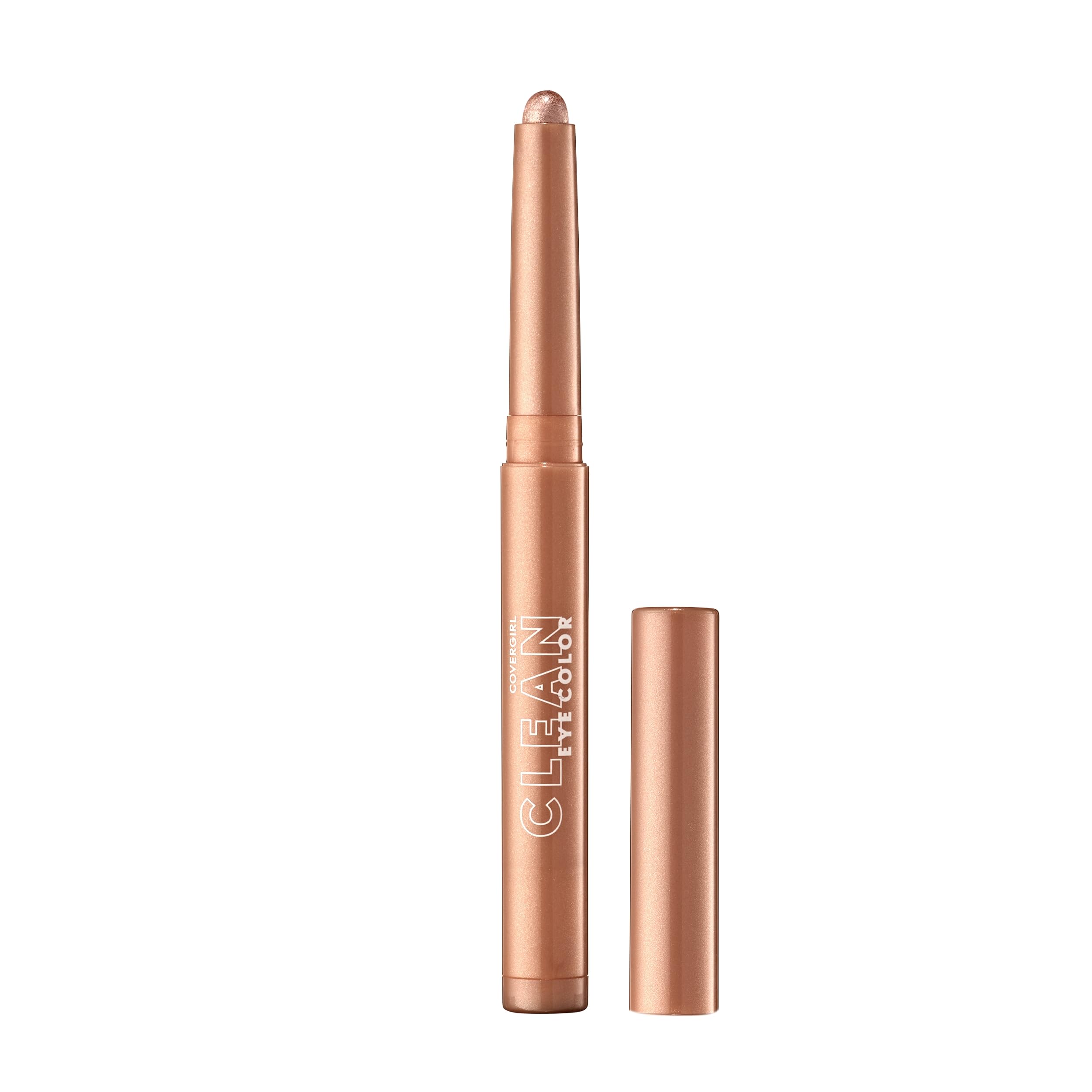 CoverGirl Clean Eye Color, Gold Dusk, Eyeshadow Sticks, Ultra Creamy Formula, Lightweight, Buildable Formula, Lasts All Day, Smudge-Proof, 0.05oz Gold Dusk 0.05 Ounce (Pack of 1)