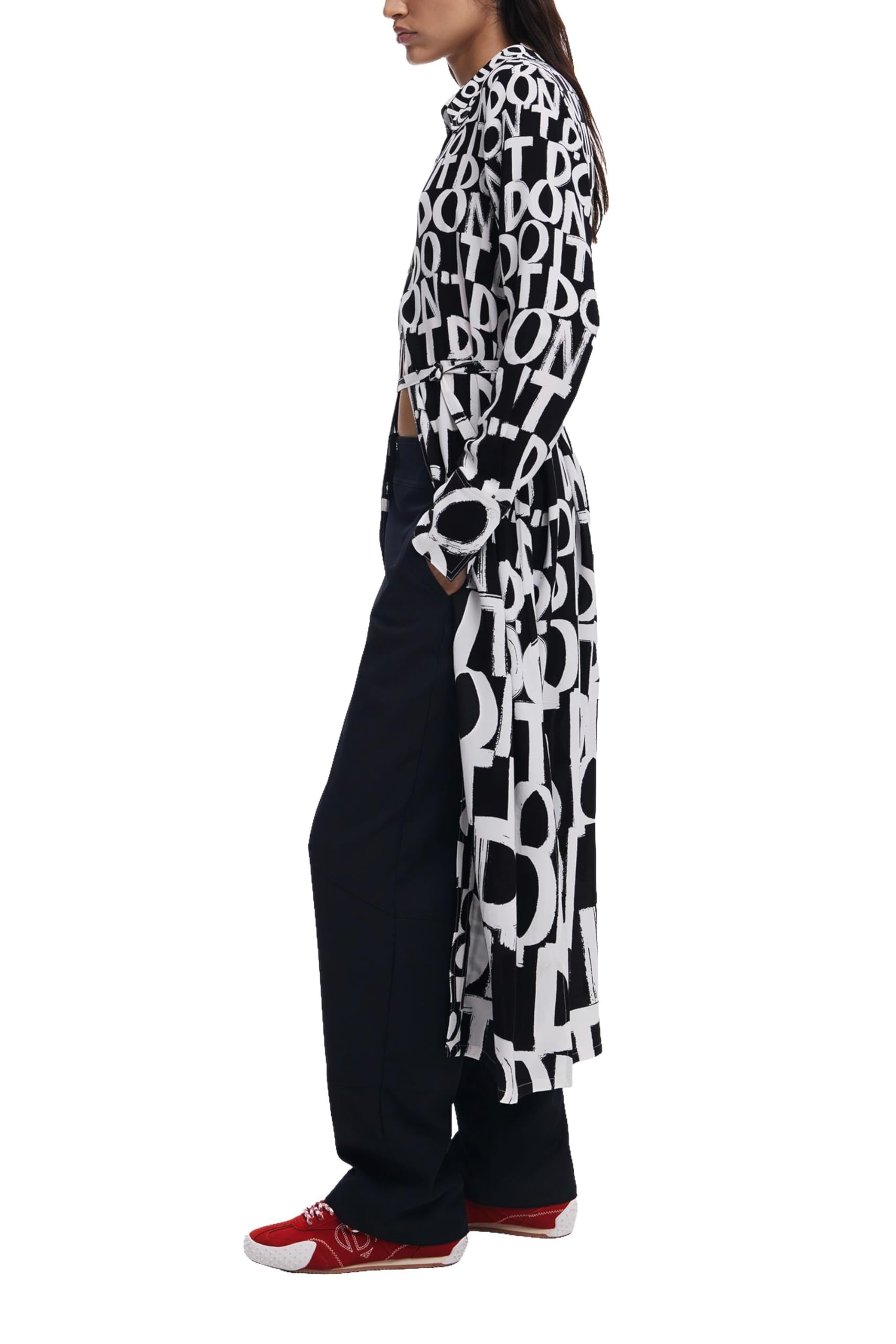 Desigual Vest_Tripoli Casual Dress Mujer (Pack de 1)