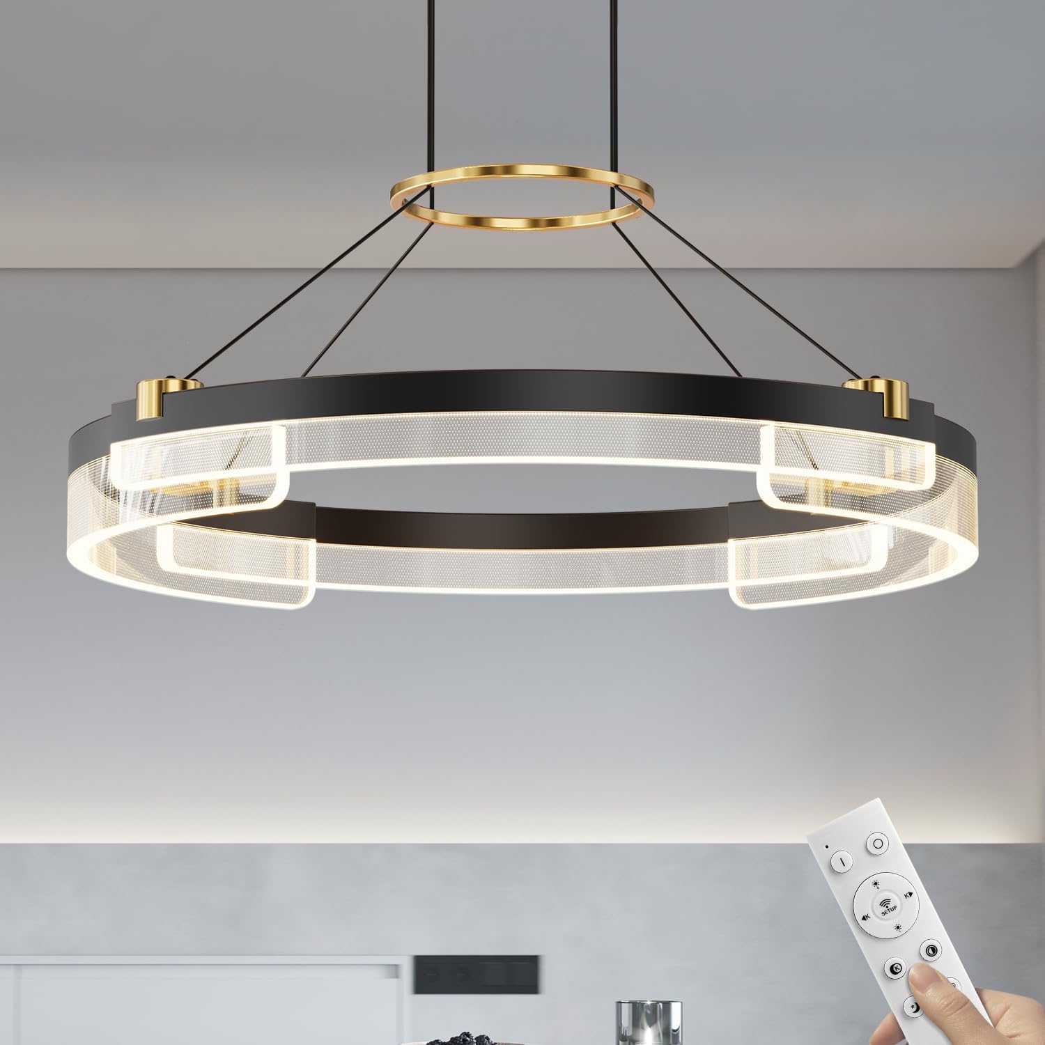 Modern LED Chandelier, Dimmable Chandeliers with Bangladesh Ubuy