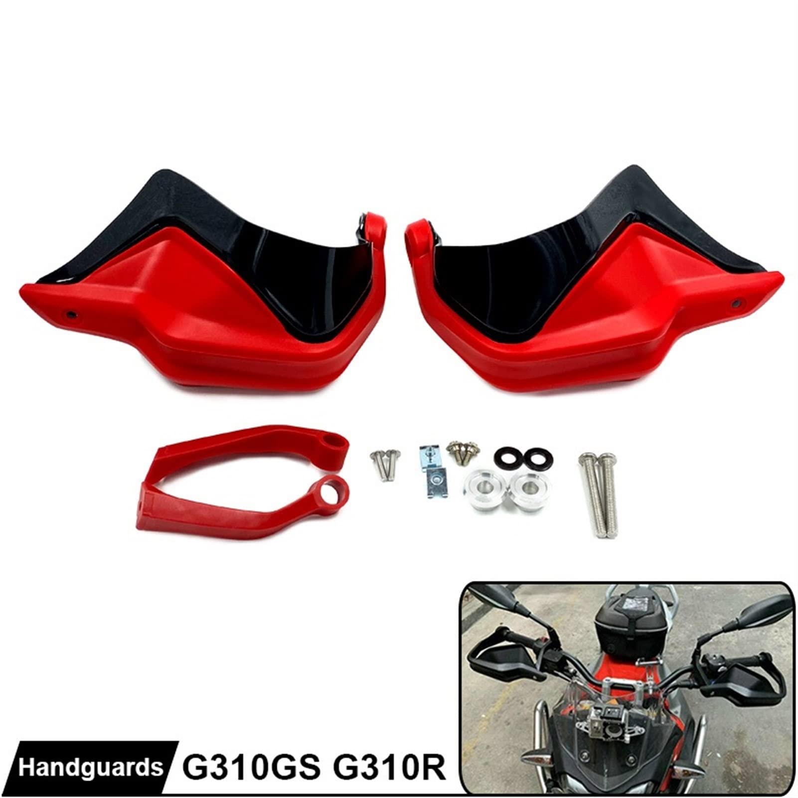 Accesorios for motocicletas, protectores de manos