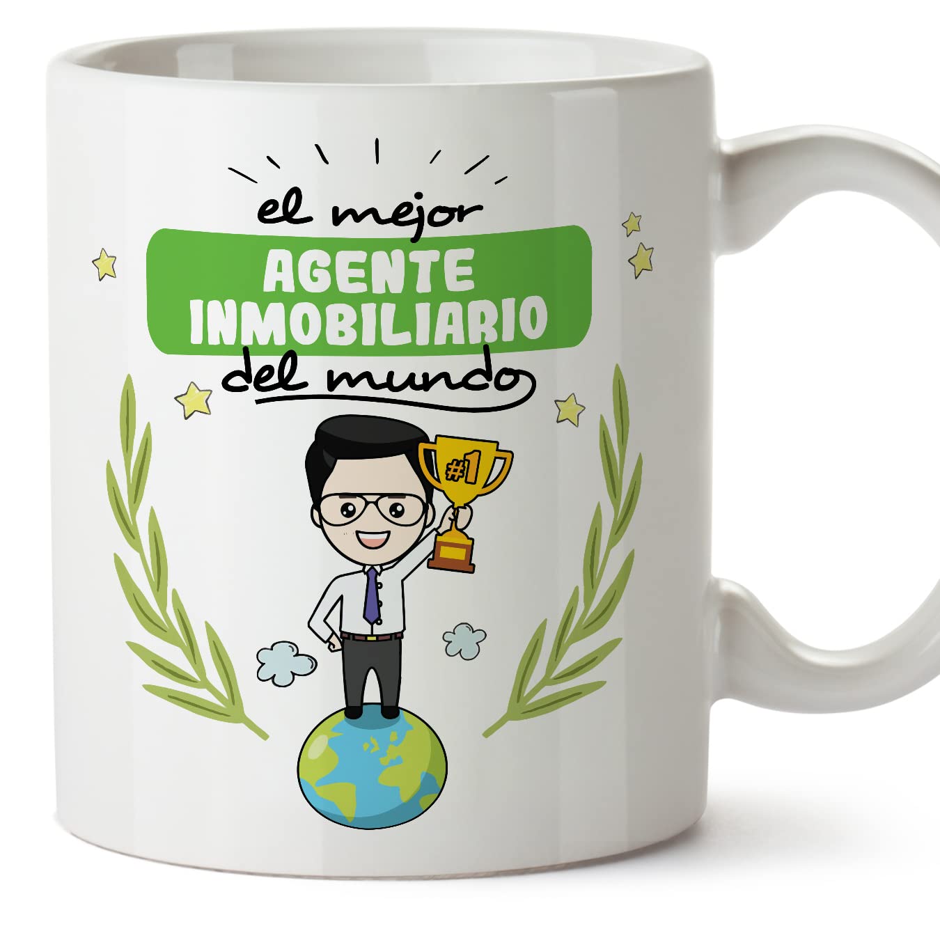 MUGFFINS Taza Fisioterapeuta Hombre (Mejor del Mundo) - Regalos Originales y Divertidos de Fisioterapia — view 79