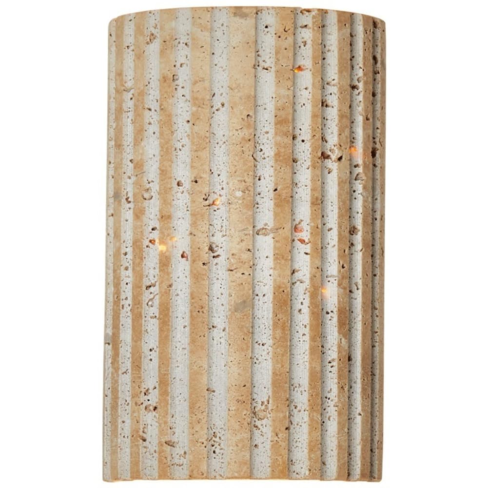 IJSDNVJNDX Yellow Travertine LED Wall Lamp Sconce Bar for Aisle Bedroom Industrial Vintage Makeup Mirror Light Fixtures Lampara Pared B