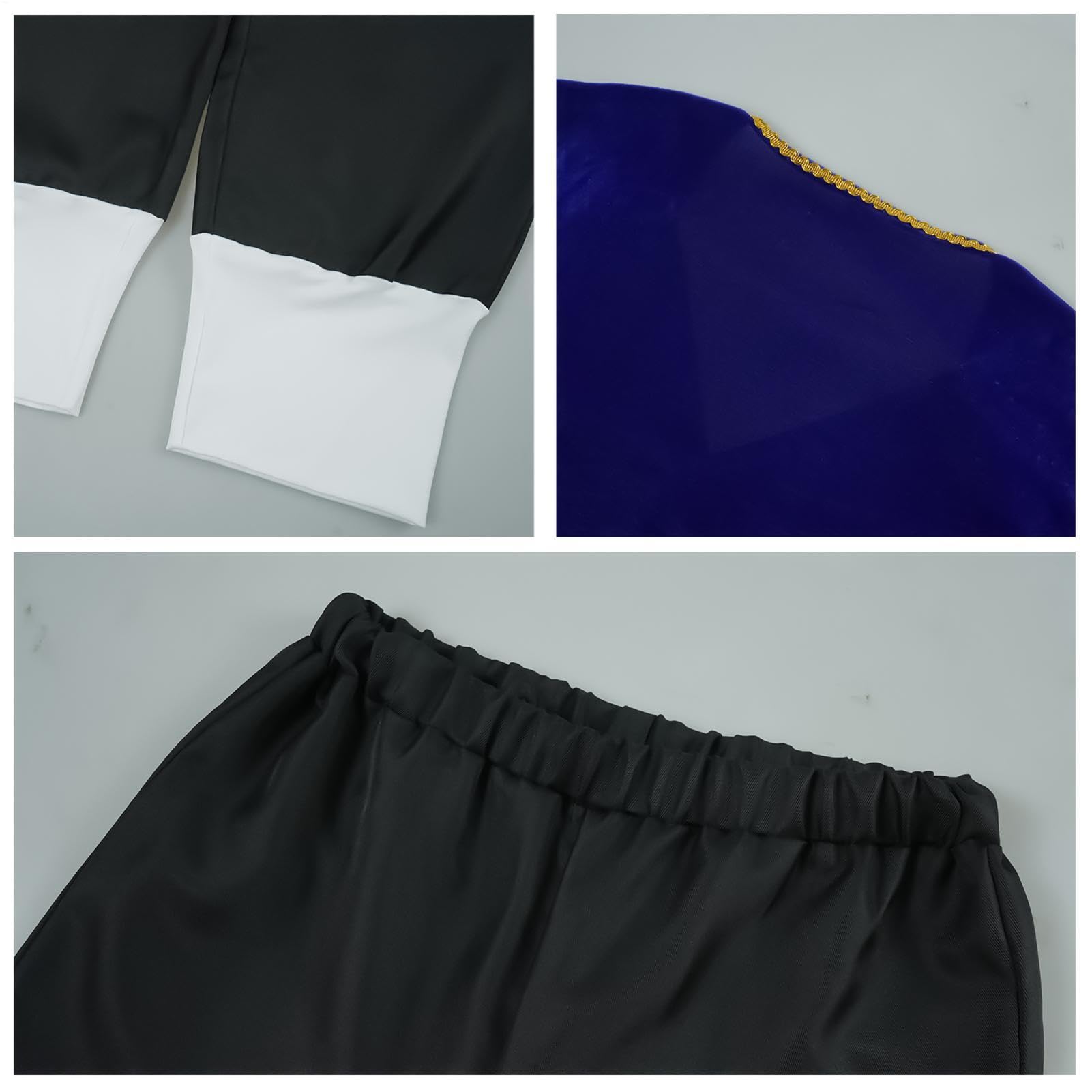 Costume storico per uomo adulto vestire vestiti con cappello