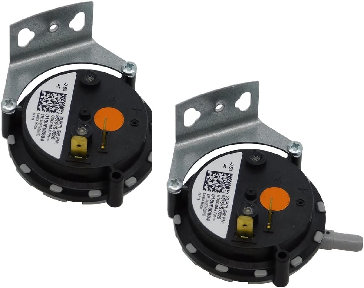TSCTBA 2 Pack Goodman-Amana B1370142 Pressure Switch