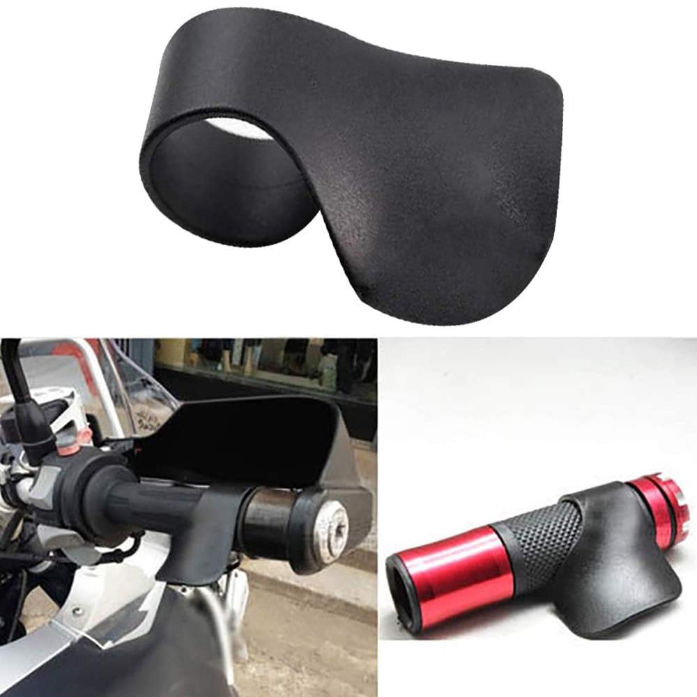 POFET Reemplazo para E-Bike Moto Scooter Universal 7/8" Manillar Manillar Manillar Manillar Manillar Manillar de la Motocicleta Control de Crucero Asistente de Control de la Muñeca Clip(Negro)