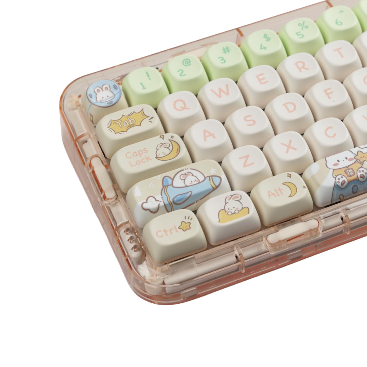 Bộ keycap MOA - Baby Pig (MOA Profile / PBT Double-Shot siêu dày / 129