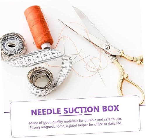 Miniatura 8 de FAVOMOTO Caja de succión con imanes cuadrados para Guardar, contenedor magnético, organizador de cojines con tapa, recipientes con tapas,