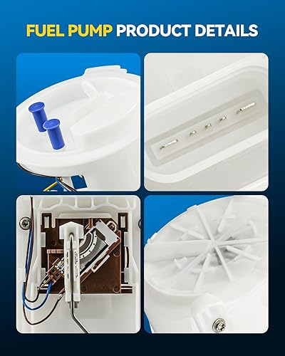 Miniatura 256 de PHILTOP FG0931 Conjunto de bomba de combustible eléctrica compatible con Sequoia 4.6L 2008-2019, Tundra 4.6L 2007-2021, reemplaza SP9010M, E8869M
