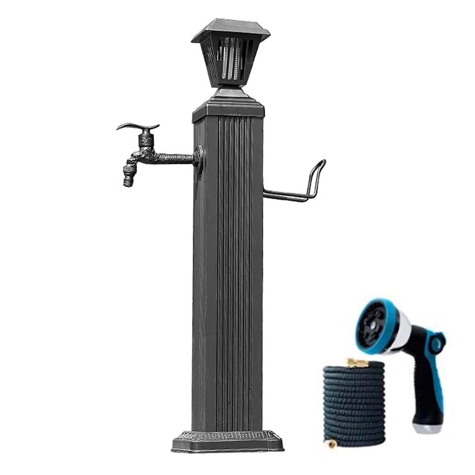Freeze Proof Outdoor Faucet Garden Water Column, Vertical Outdoor Faucet Water Column, Garden Farm Pasture Backyard Irrigation Washing(75cm/29.5in)
