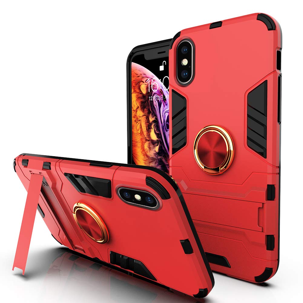 iPhone Xs ゴールド　本体 リング付きケース 楽天市場】iPhone XS iPhone X ケース リング付き ケース リング