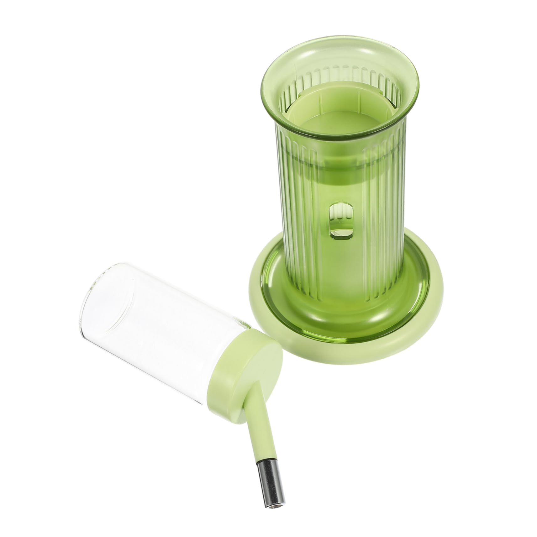 HAPINARY Hámster Botella De Agua Delicado Hámster Botella Delicado Chinchilla Jaula De Botella Chinchilla Botella Hámster Bebedero De Pie Hámster Botella Vertical Chinchilla Botella