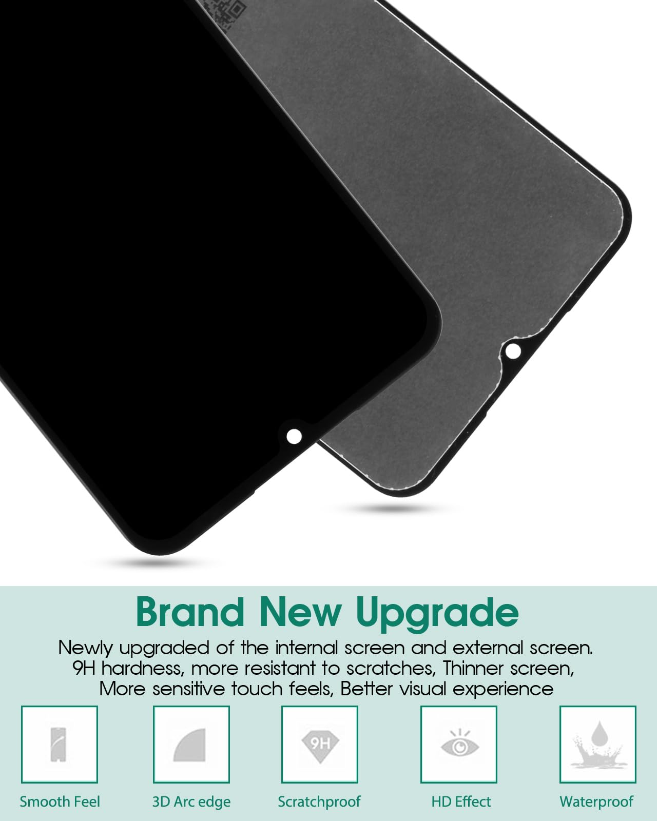 pour Samsung Galaxy A13 4G Écran LCD pour Samsung Galaxy A13 Écran de Remplacement pour Samsung A13 4g LCD Affichage A135 Tactile Digitizer Assemblée A137 Kits de Pièces de