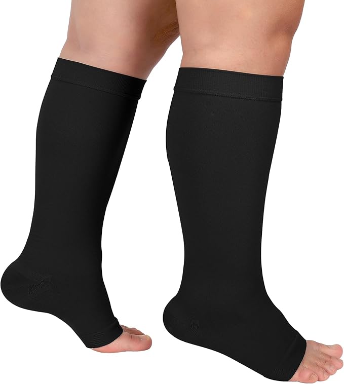 MGANG Compression Socks 5XL Extra Wide Calf & Ankles 2030 mmHg Knee
