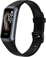 ZKSSGY C60 Fitness Tracker: 24/7 Heart Rate, Blood Oxygen, Sleep Monitor, 1.1" AMOLED Screen, 25 Sports Modes, IP68 Waterproof for Women Men