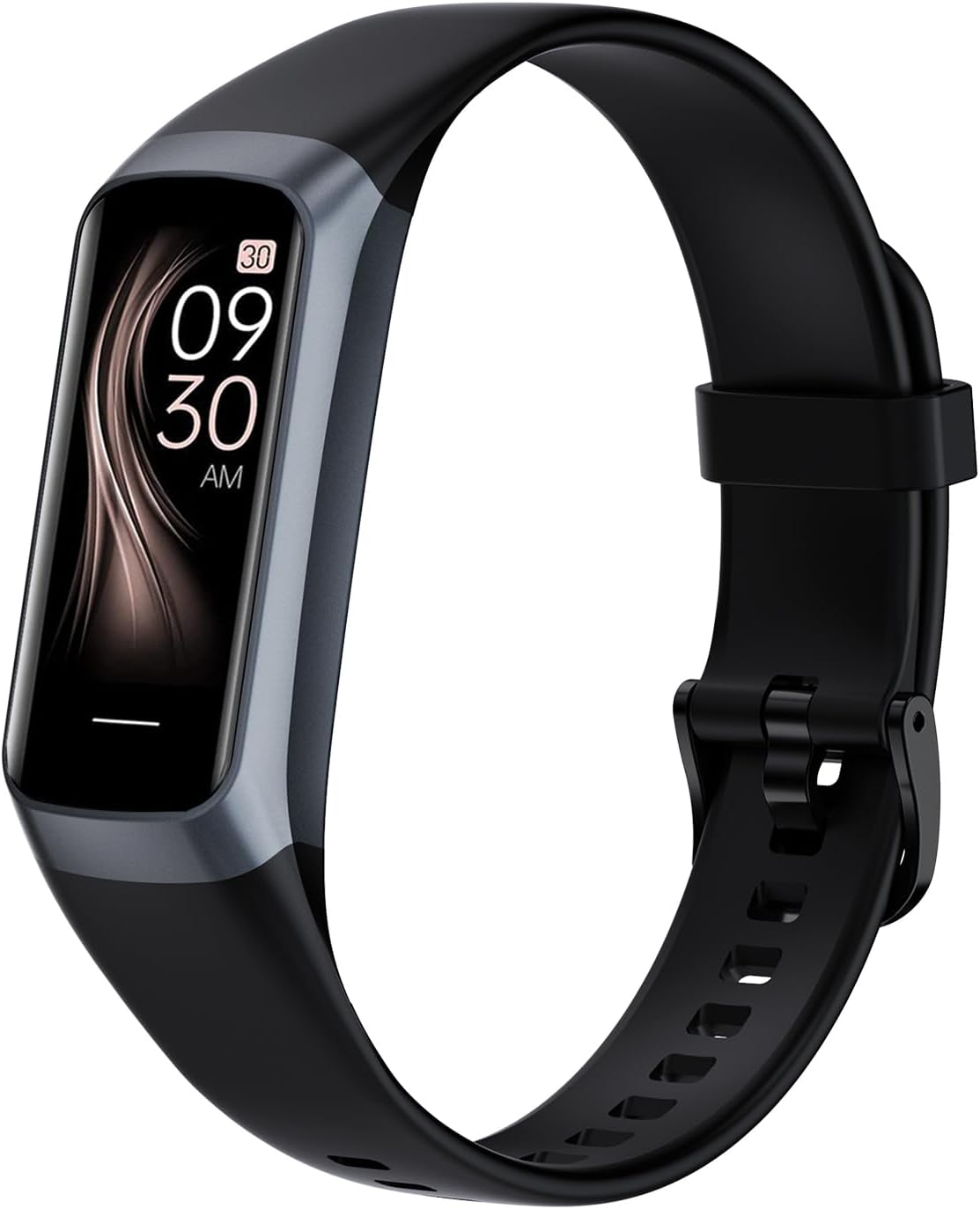 Fitness Tracker with 24/7 Heart Rate Blood Oxygen Sleep Monitor,Activity Tracker with 1.1" AMOLED Touch Color Screen, Multiple Sport Modes Step Counter,IP68 Waterproof for Women Men (Dark Black)