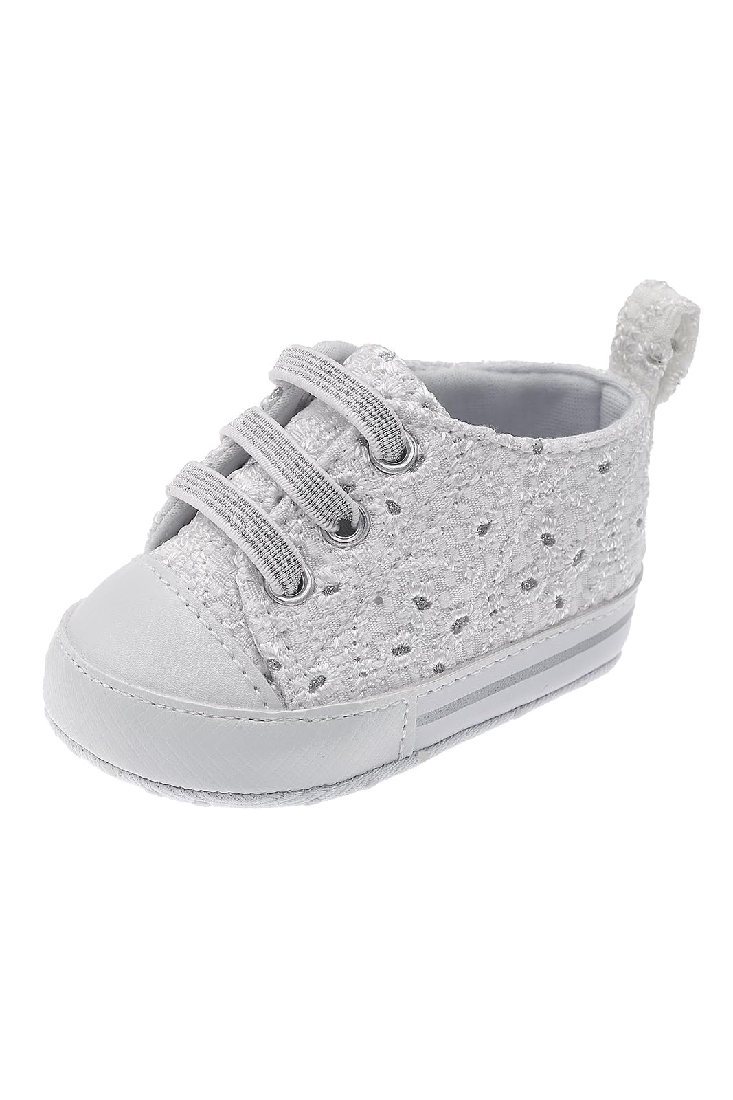 Chicco, Scarpe Bambina, Sneakers Bambina con Stringhe Elasticizzate, Idea Regalo Nascita, Scarpe Neonata, Designed in Italy