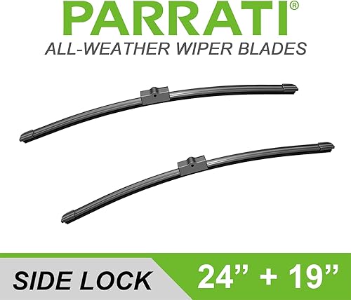 Vista 16 de PARRATI® Limpiaparabrisas de repuesto de alta calidad y desempeño de 24 y 20 pulgadas, para todas las estaciones, para Discovery Range Rover desde