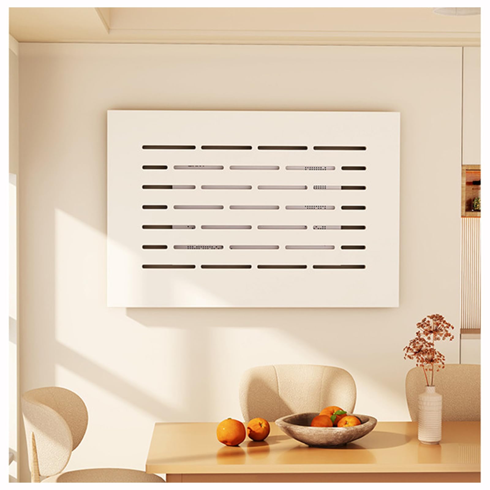 Tapa Cuadro Electrico Tapa Contador Luz Tapa para Cuadro EléCtrico De Pared Tapar Cuadros EléCtricos Decorative Utility Panel Cover White A 60x40cm
