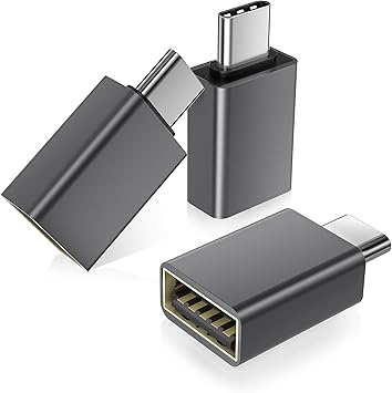 Basesailor USB C to USB Adapter 3Pack,USBC Male to USB 3.2 Female Converter
