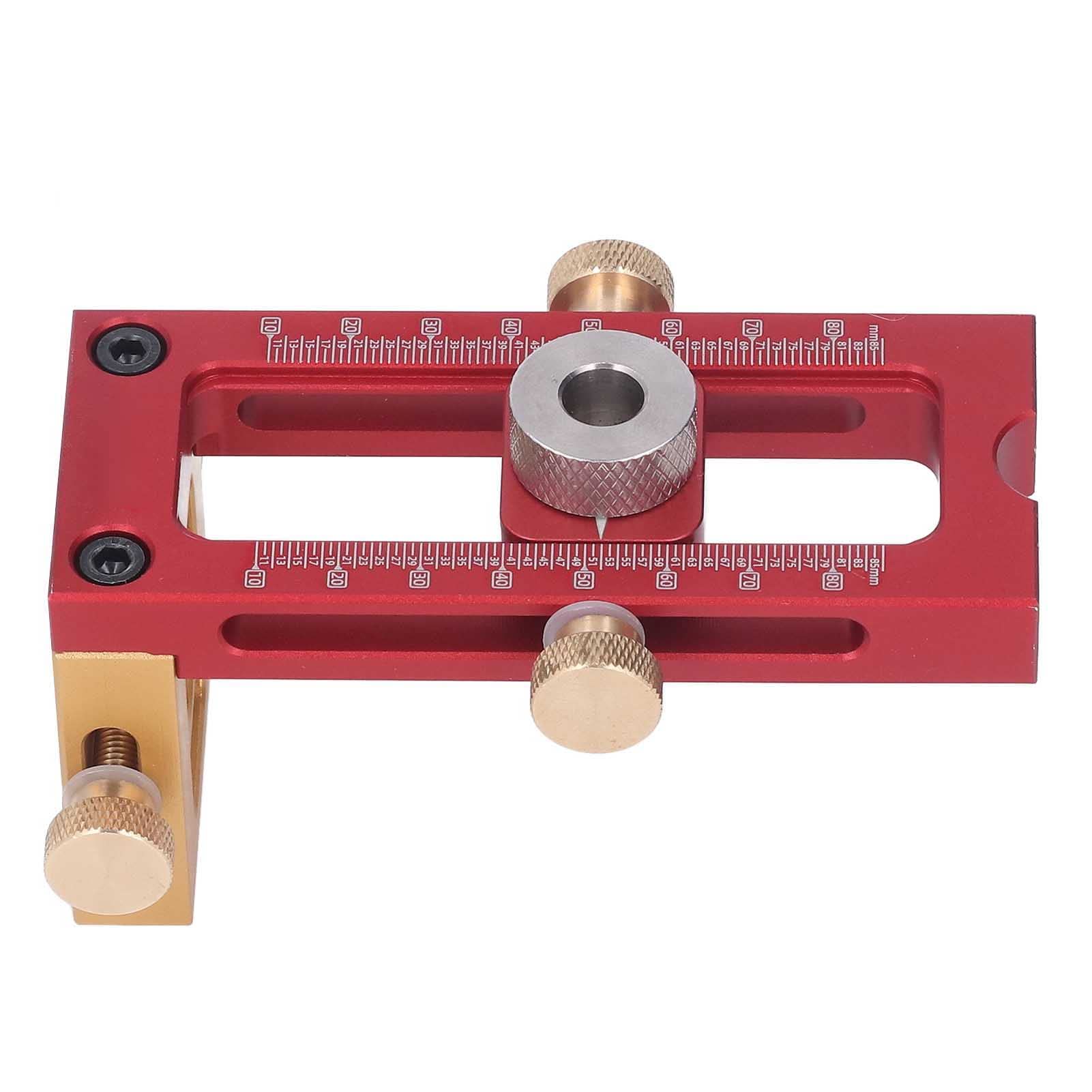 6 Uds Carpintería Agujero de Bolsillo Tornillo Jig Taladro Cama Gabinete Tornillo Perforador Localizador
