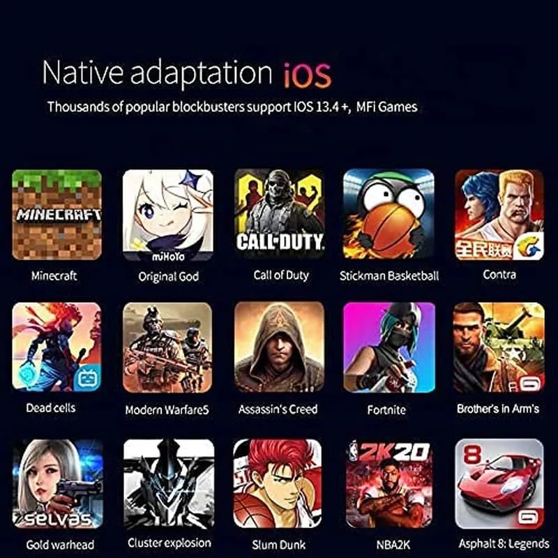 Gaming Consoles Series 1 (Gamepad for iPhone only)