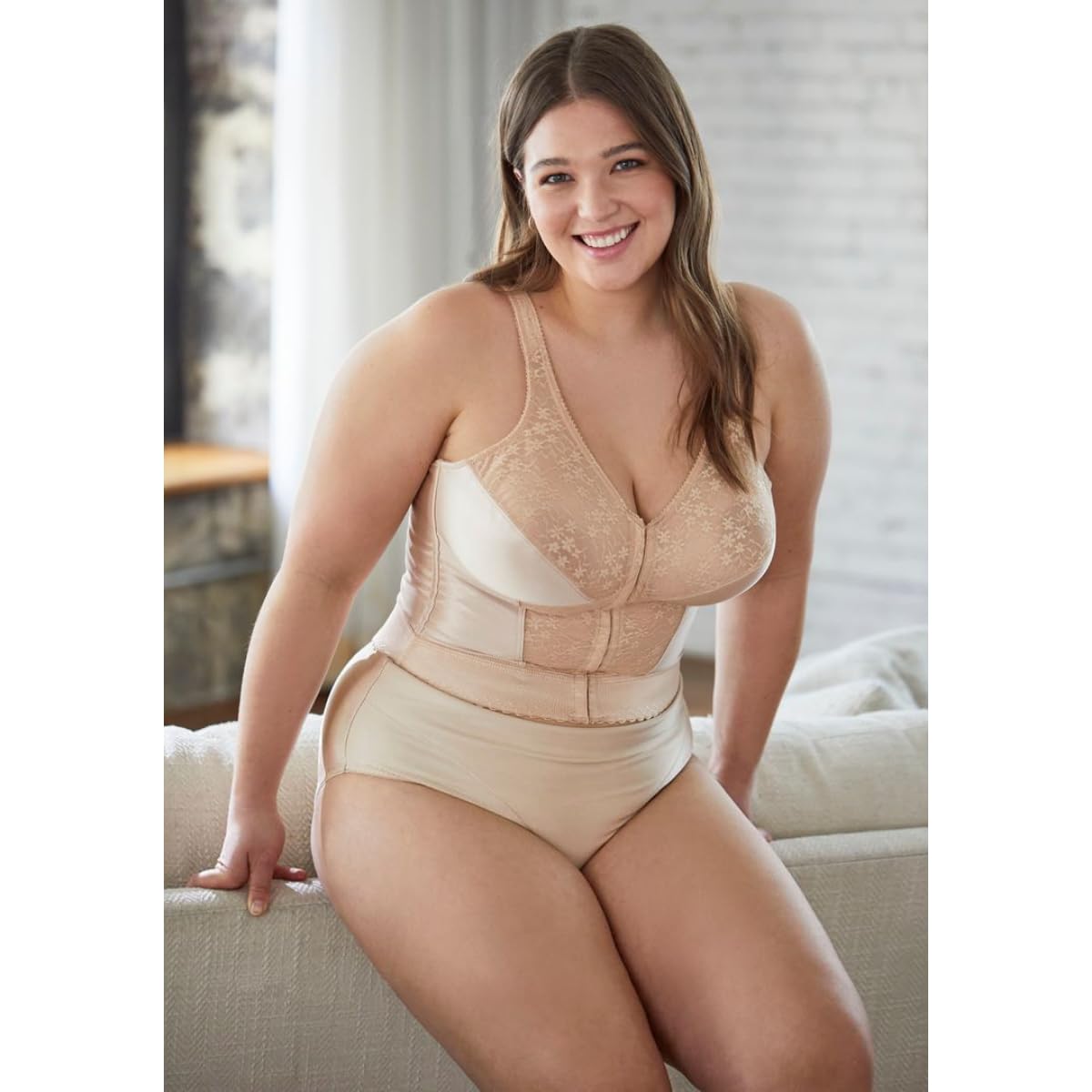 Exquisite Form Original Longline Posture Bra #5107565 Sujetador Mujer (Pack de 1)