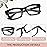 REAVEE Oprah Style Reading Glasses for Women Blue Light Blocking Computer Fashion Readers with Spring Hinge and Glasses pouch Black/Pink/Tortoise +1.75