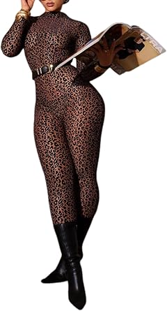 Sexy Leopard Jumpsuit for Women