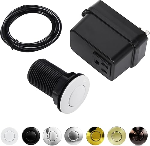 Juego de interruptor de aire para triturador de basura, interruptor de fregadero para eliminación por Cleesink. disponible en Yaxa Colombia