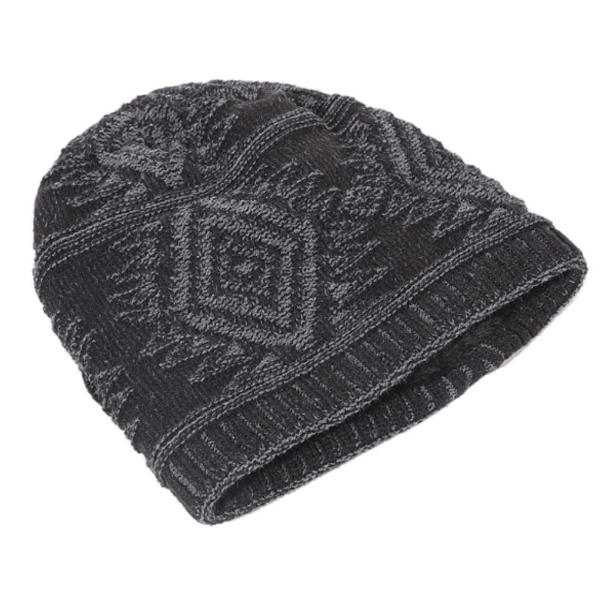 Czapka Zimowa Slouchy Dzianinowa Czapka Beanie Dla Mężczyzn Męska Zimowa Ciepła Czapka Narciarska Z Mankietem Podszyta Polarem Czapka Z Dzianiny Ciepła Czapka