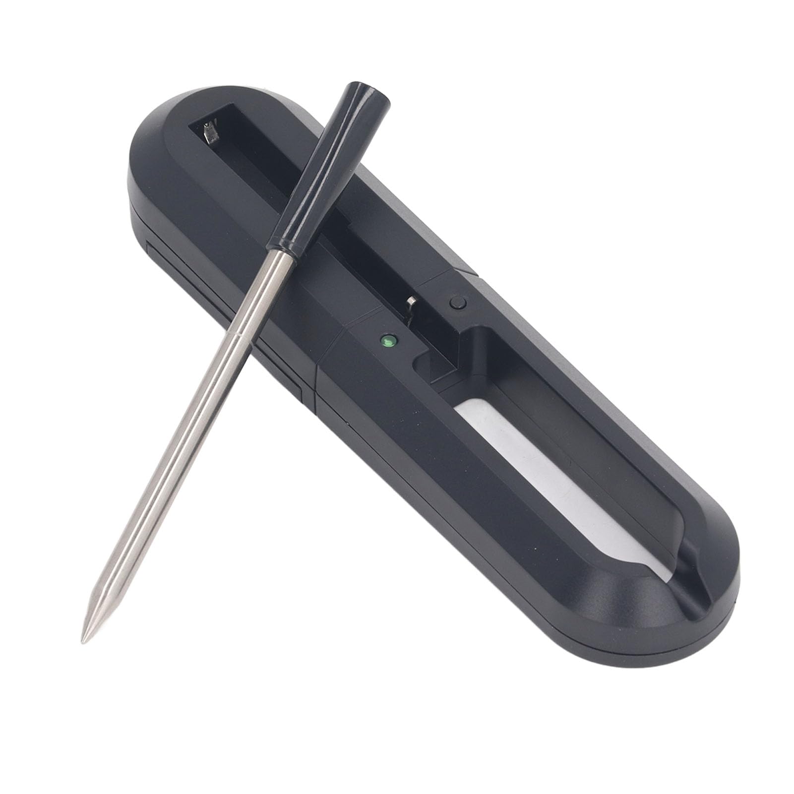 Termometro a sonda Bluetooth senza fili IP68 con 4 sonde di portata di 30 metri, ricarica rapida per forno barbecue, cucina