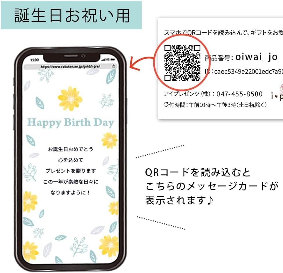 誕生日 プレゼント メッセージ付き カタログギフト カードタイプ