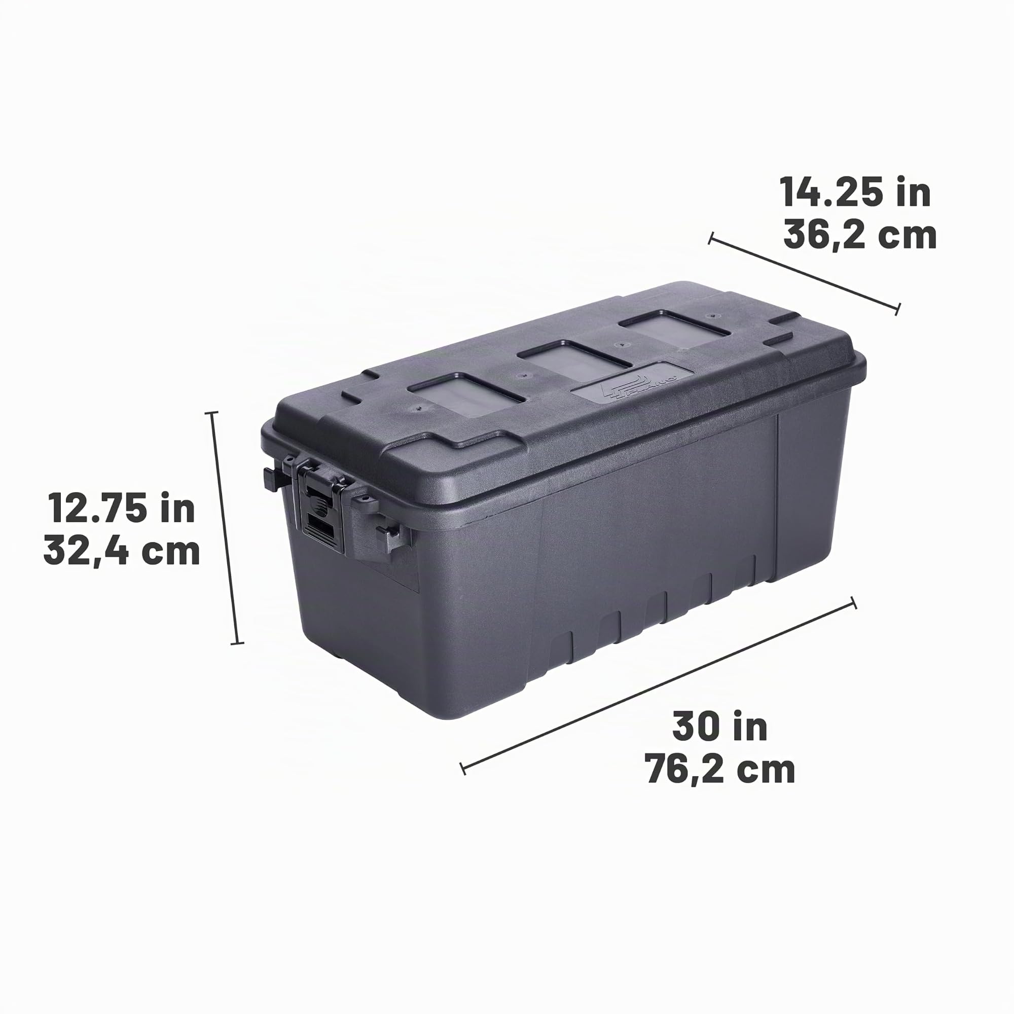 Plano - 1719-01 - Coffre de rangement - Vert Olive - Taille M