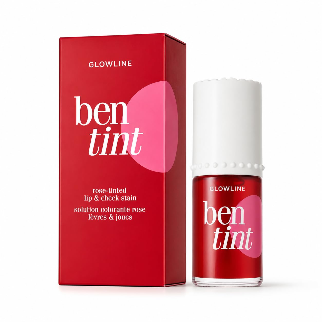 GLOWLINE Ben Tint Rose-Tinted Lip & Cheek Stain 12.5ml | 3-in-1 Lip, Blush & Eye, Long-Lasting 12+ Hours, Hydrating Formula, Buildable Full Coverage, Smudge-Proof Finish-image-40
