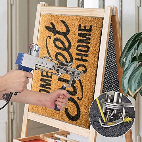 Tufting Gun, Tufting Gun Cut Pile Met 5-45 Steken/sec, Rug Gun Machine Starter Kit Verstelbare Efficiënte Rug Tufting Gun Tapijt Gun Making Machine 100V-240V - Image 8