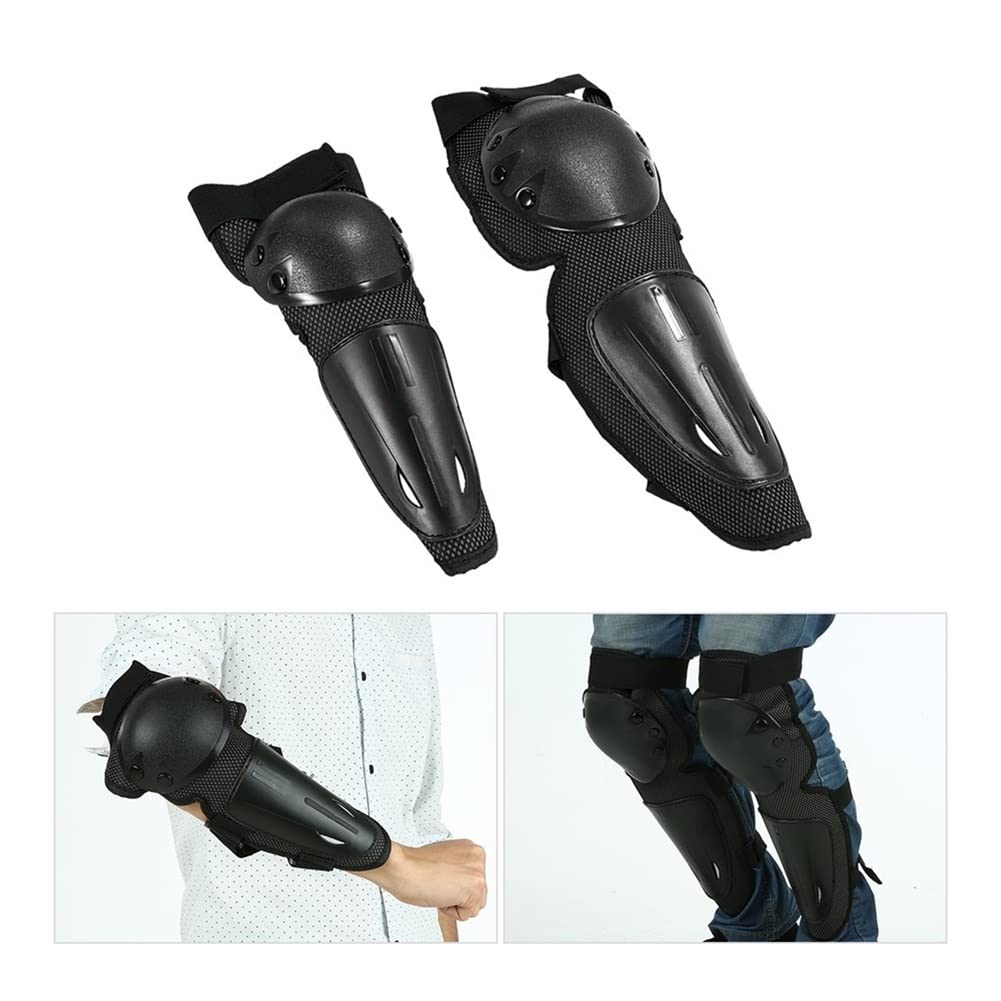 Moto Ginocchiere Moto Protection Gear PE Shell Ginocchiere Moto Ginocchiere Moto Adulti Racing Motocross MTB Ginocchiere Protezione Ginocchia