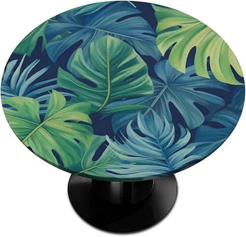 Vista 272 de Cardinal Bird - Mantel redondo ajustable con borde elástico de 36 a 42 pulgadas, mantel redondo elástico, impermeable, lavable, mantel circular