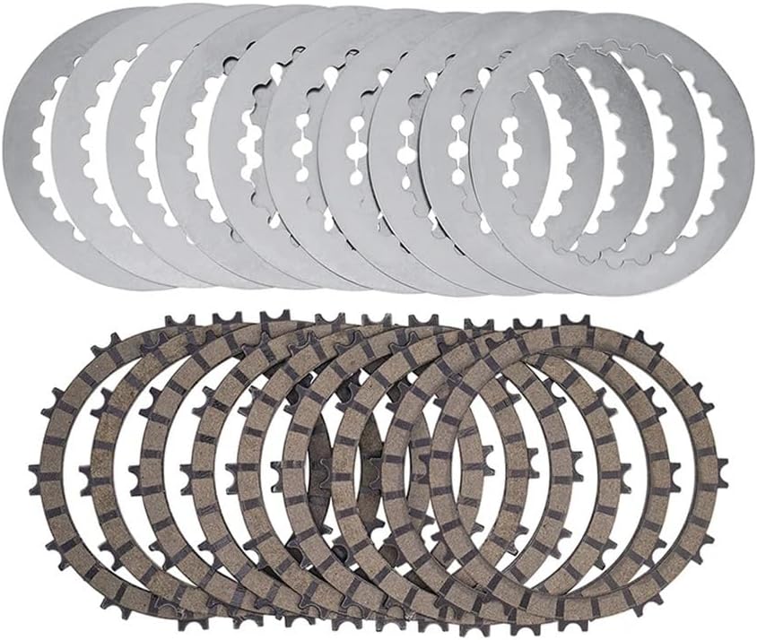 Motorcycle Engine Accessories Clutch Plates Steel Friction Disc Kit For 610 Crate 2004 59032010100 59032011100 79532011000(1 Ste)