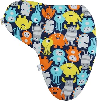 BlueSnail Baby Swaddle, Soft and Comfortable, Newborn Easy Wrap Receiving Blanket, Suitable for 0-3/3-6 Months (Coloured Monster, 0-3 Months)
