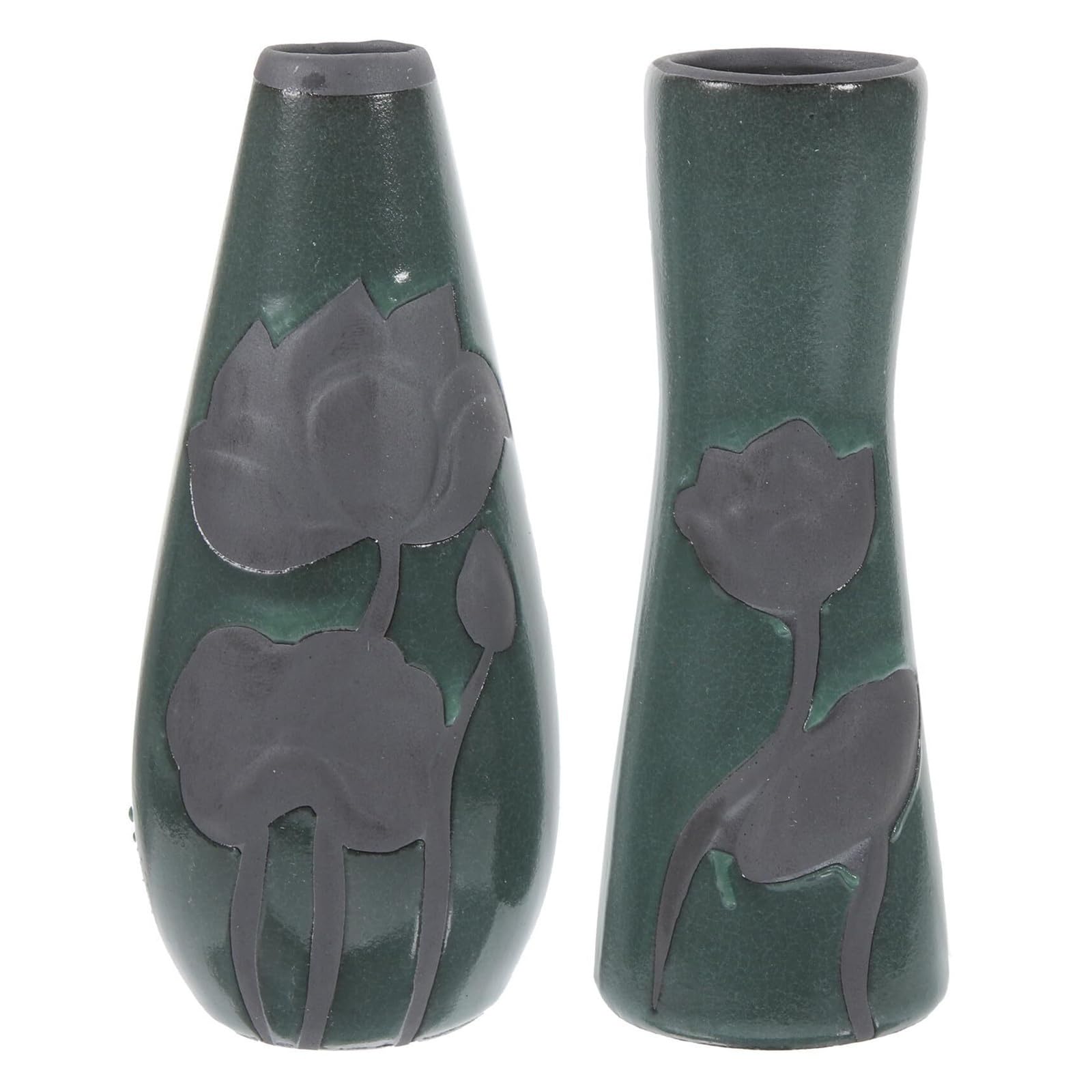 Flower Vase Ceramic Flower Pot Plant Containers 2pcs Desktop Vases For Hydroponic Green Plants Home Decor Decor Room