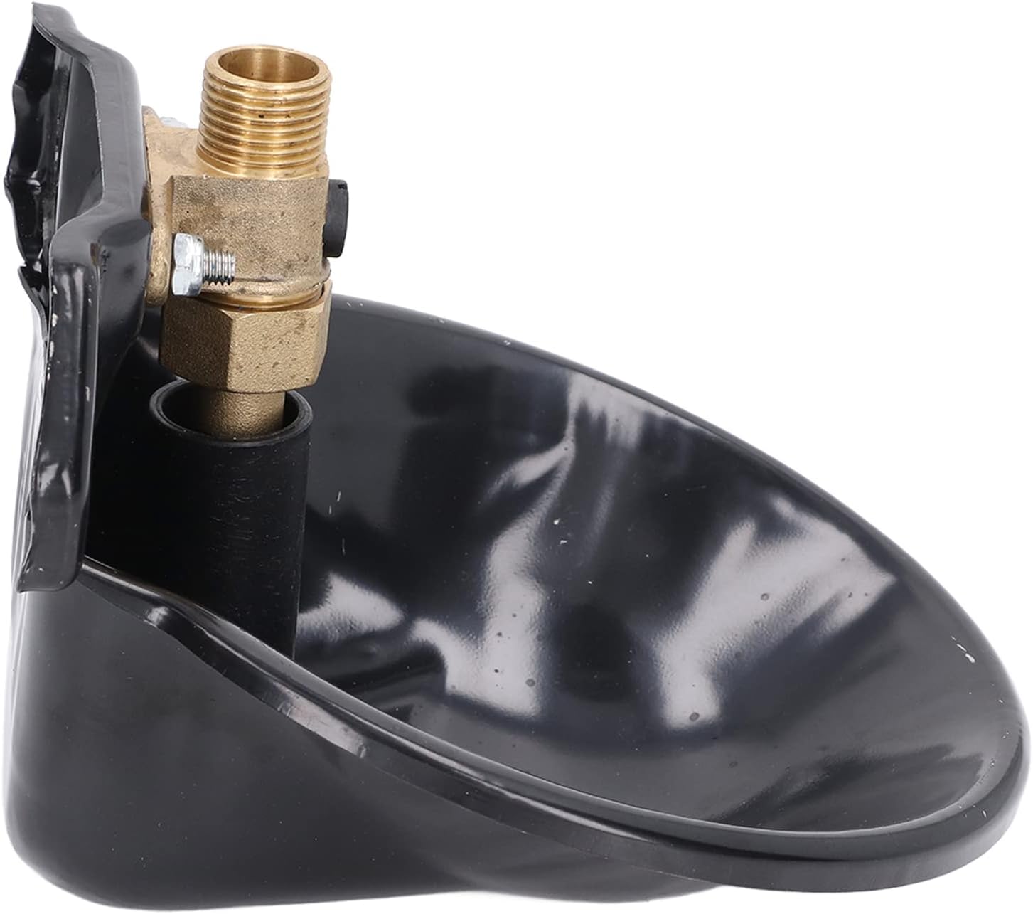 Stainless Steel Amniotic Water Bowl Copper Valve Touch Switch Sheep Drinking Water Bowl Automatic Goat Drinker Automatic Amniotic Water Bowl Animal Husbandry Drinking Supplies Suitable for Pastures