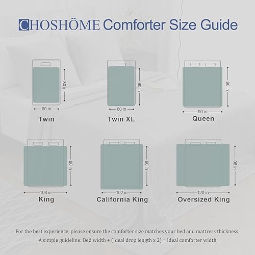 Miniatura 7 de CHOSHOME Edredón refrescante tamaño individual, manta refrescante con fibra de enfriamiento Q-Max 0.45 Arc-Chill para personas que duermen con calor