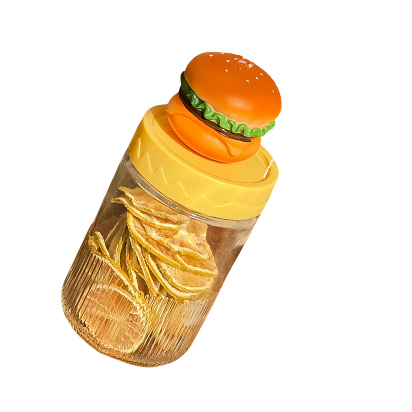 Tsophreniq Glass Storage Bottle Dry Food Storage Jar Ideal for Keeping Coffee Powder Freshness in Homes or Restaurant Tight Coffee Jar