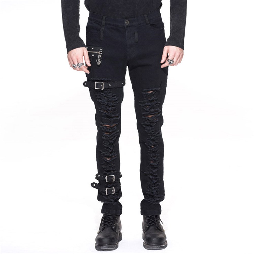 パンツ all damage devil black denim pants パンツ all damage devil black denim pants Devil`s denim