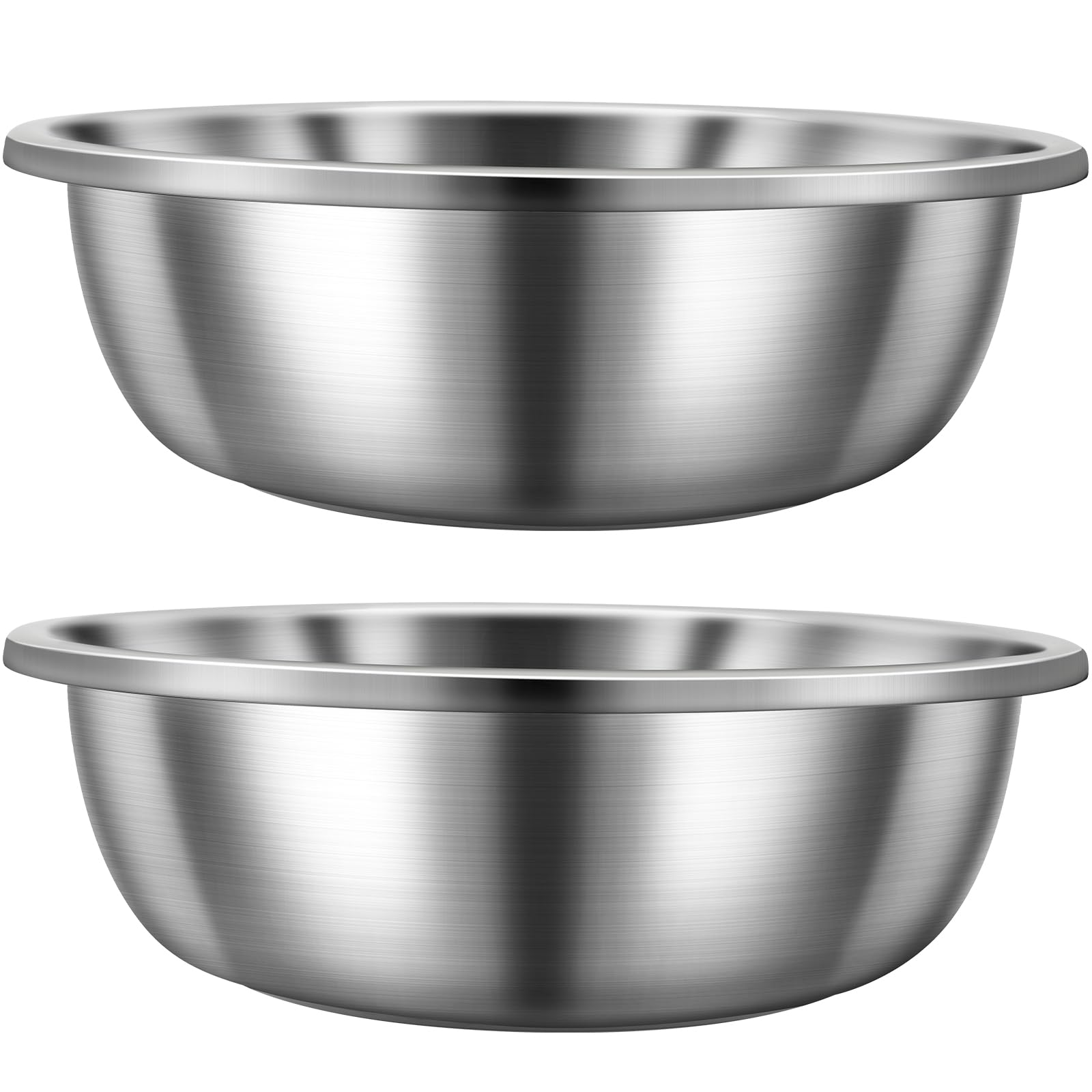 Amazon.com: FillTouch 2 Pack Large Mixing Bowl 8 Qt Oversized All