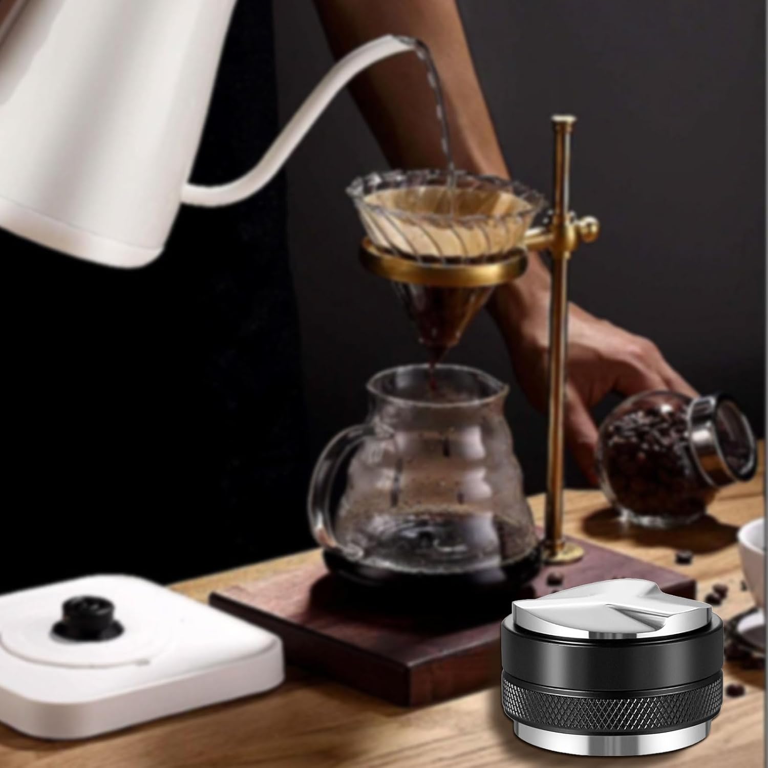 موزع ومكبس القهوة، 53 ملم