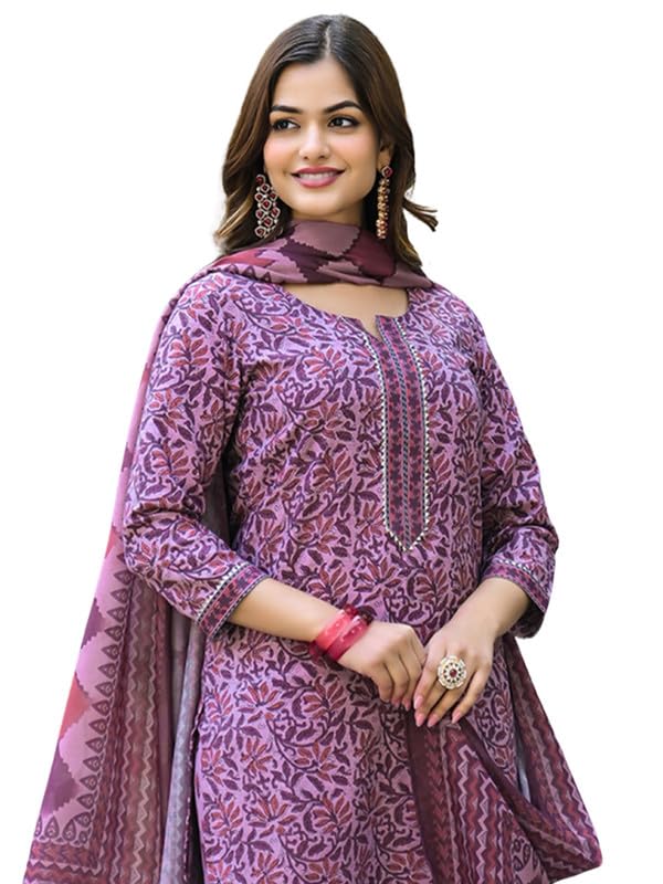 Vaamsi Women’s Pink Rayon Blend Floral Straight Printed Kurta Pant With Dupatta Set | Office Wear Straight Kurta Set | Printed Salwar Suit For Women Vaamsi Women’s Pink Rayon Blend Floral Straight Printed Kurta Pant With Dupatta Set | Office Wear Straight Kurta Set | Printed Salwar Suit For Women