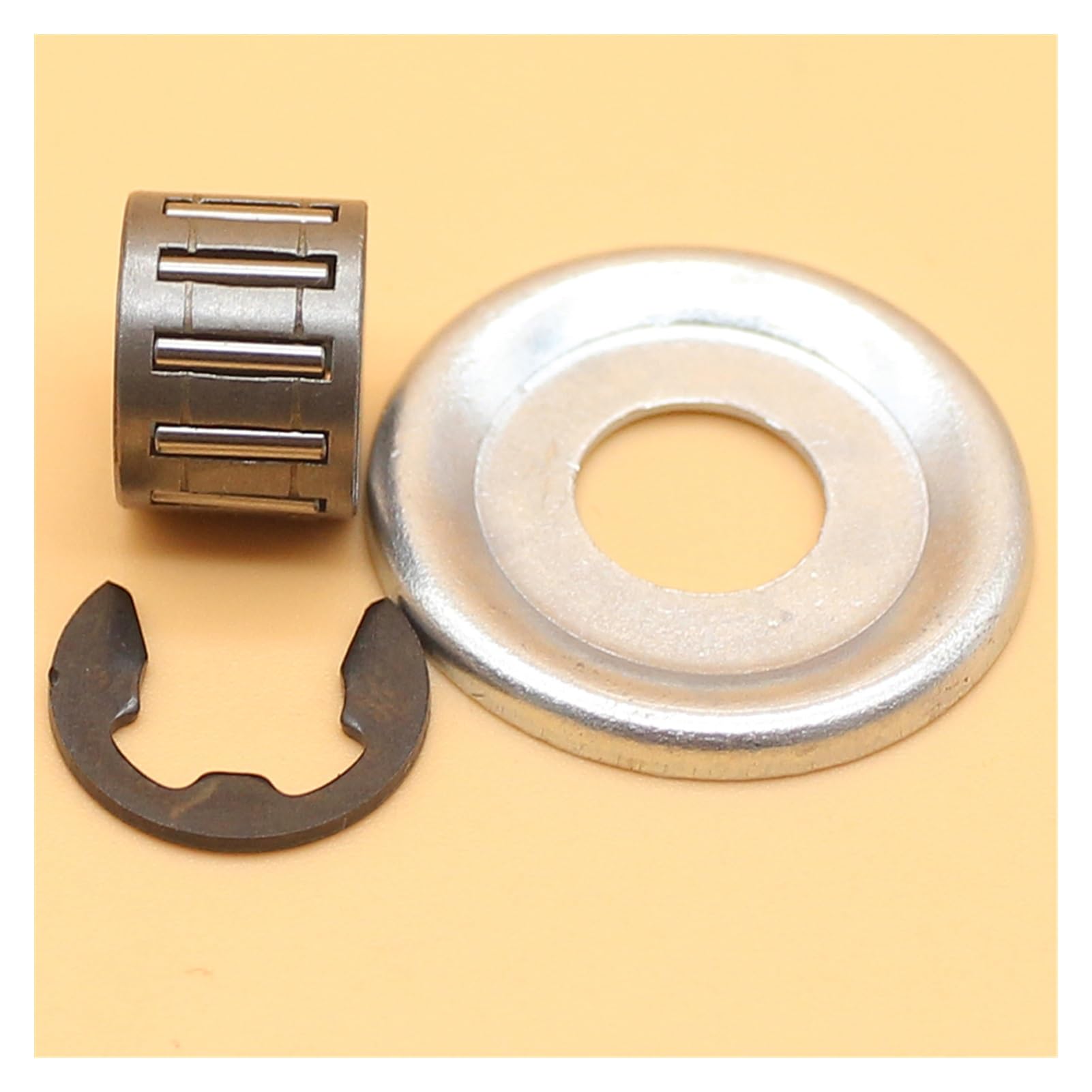 Cojinete de aguja de Clip de arandela de embrague for motosierra STIHL MS170 MS180 MS210 MS230 MS250 017 018 021 023 025, 3 uds.